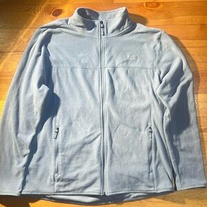 The North Face fleece full zip jacket